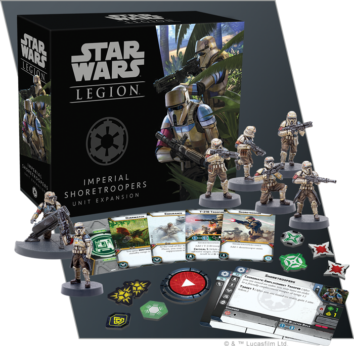 Star Wars : Legion - Imperial Shoretroopers Unit Expansion